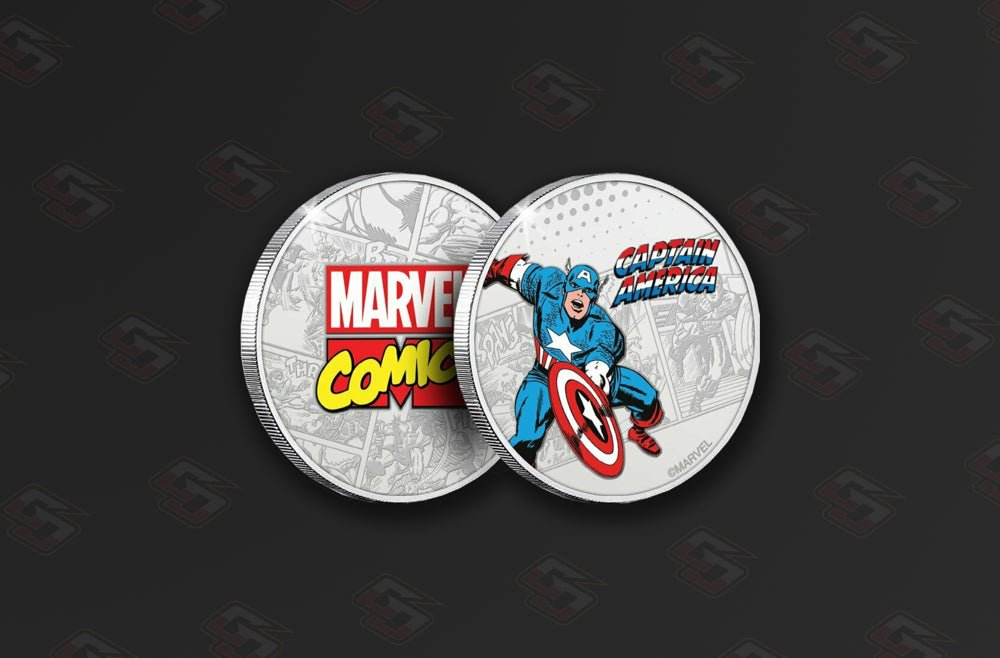 Marvel Captain America Limited Edition Collectable Coin