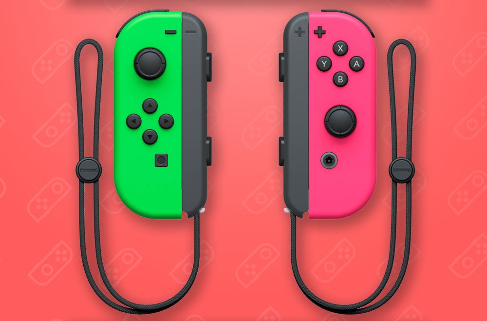 Neon Green/Neon Pink - Joy-Con Pair - GameOn.games