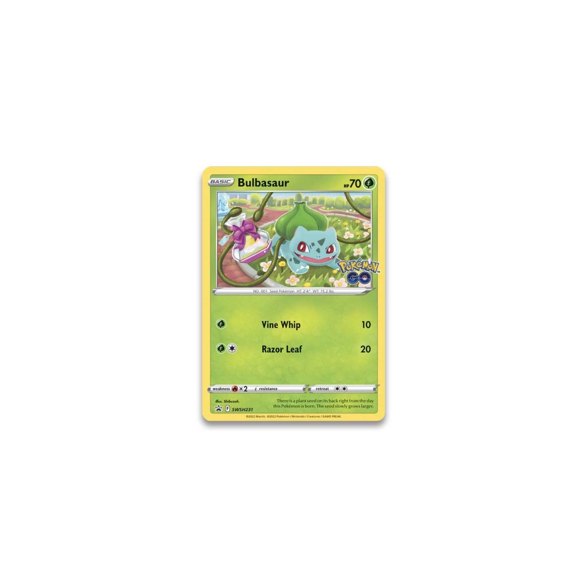 Pokémon Go Bulbasaur Pin Collection - Pokémon Trading Card Card - GameOn.games