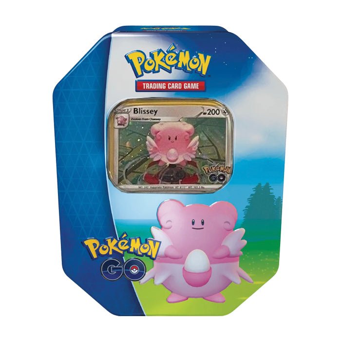 Pokemon Go Trading Card Tin - Blissey - GameOn.games