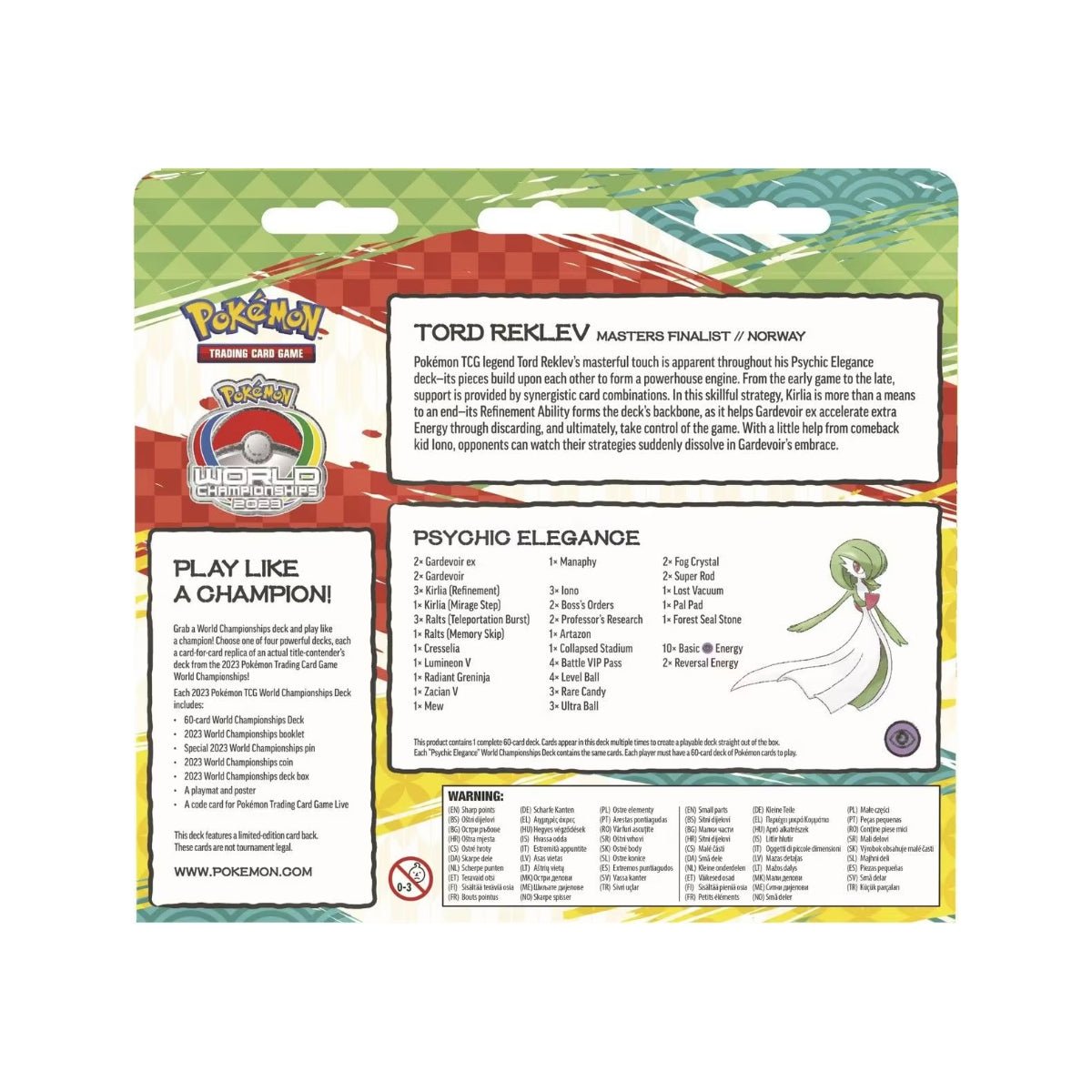 Pokemon TCG: 2023 World Championships Deck - Tord Reklev - GameOn.games