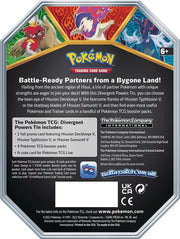 Pokémon TCG: Divergent Powers Tin – Hisuian Decidueye V - GameOn.games