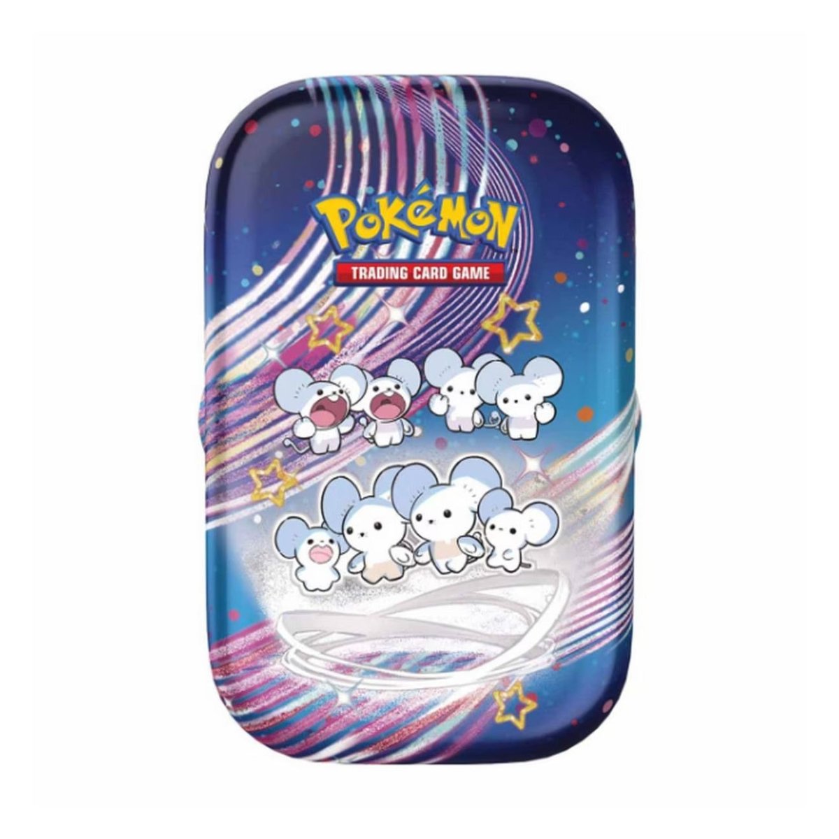 Pokémon TCG: Paldean Fates Mini Tin - Maushold - GameOn.games