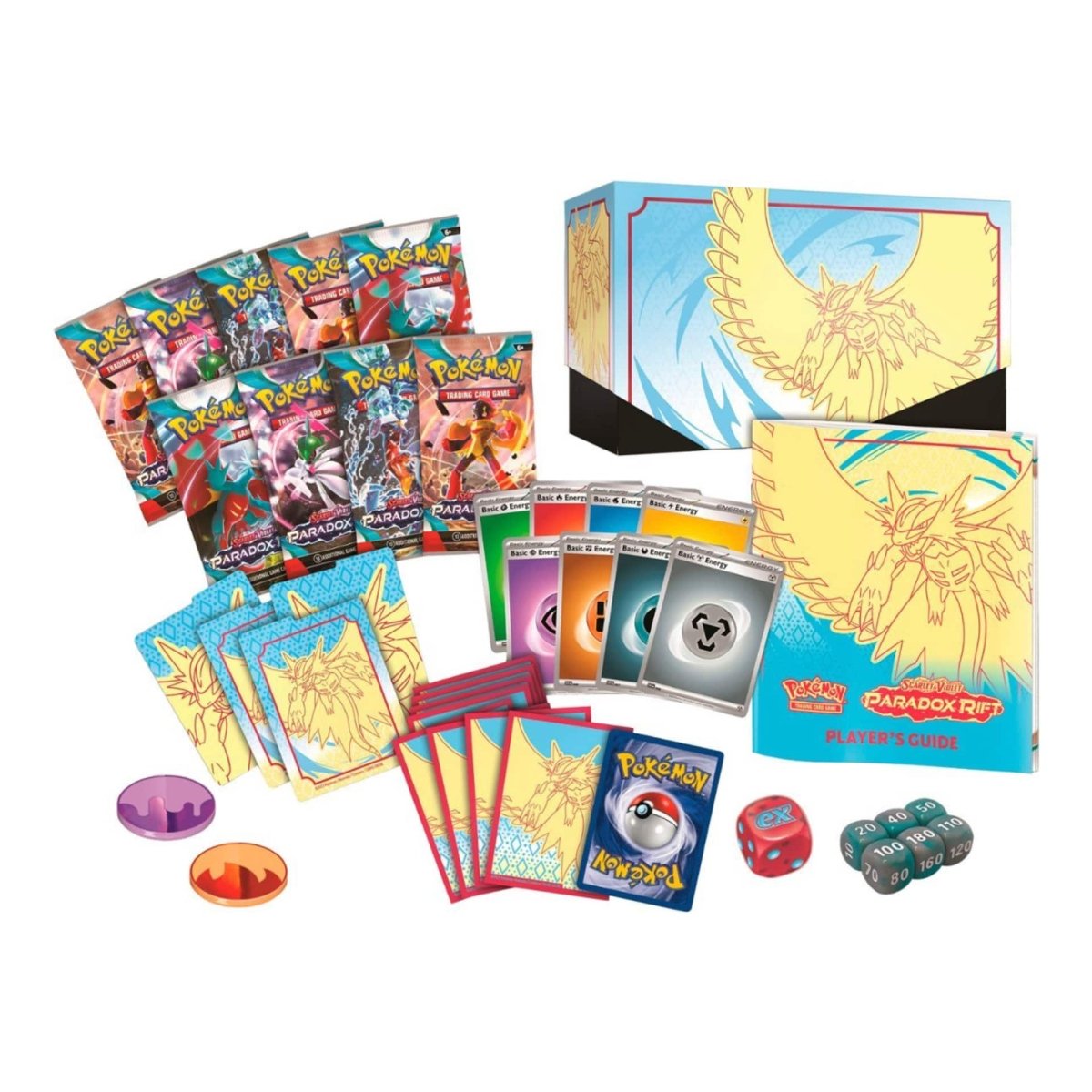 Pokemon TCG - Paradox Rift - Elite Trainer Box (Roaring Moon) - GameOn.games