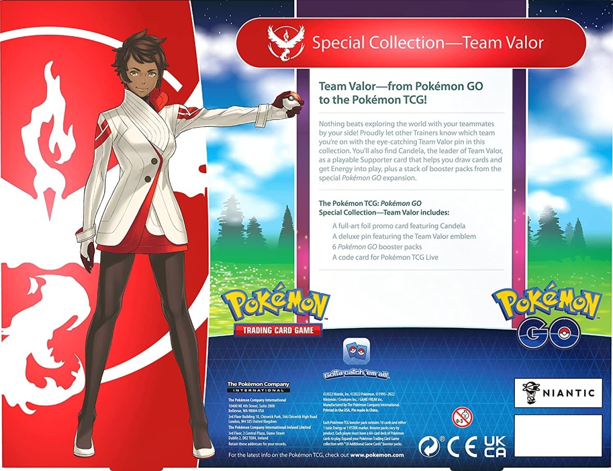 Pokémon TCG: Pokémon Go Special Collection - Team Valor - GameOn.games