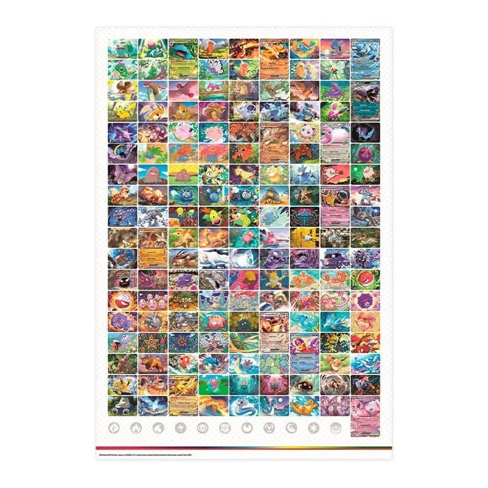Pokémon TCG: Scarlet & Violet 3.5: 151 Poster Collection - GameOn.games