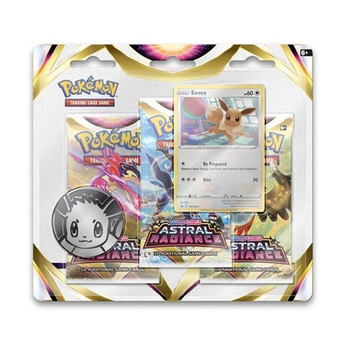 Pokèmon TCG: Sword & Shield – Astral Radiance Triple Pack & Eevee Foil Promo Card - GameOn.games