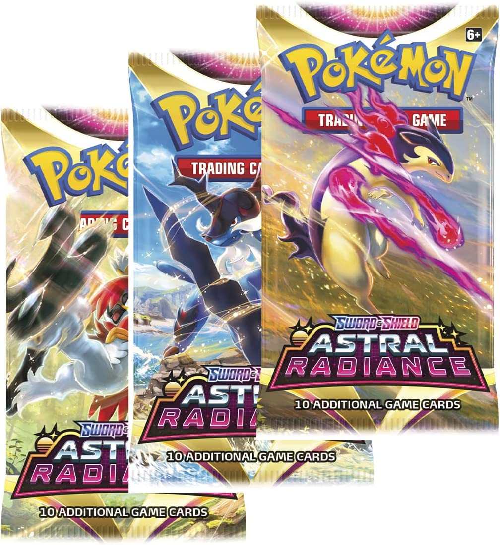 Pokèmon TCG: Sword & Shield – Astral Radiance Triple Pack & Eevee Foil Promo Card - GameOn.games