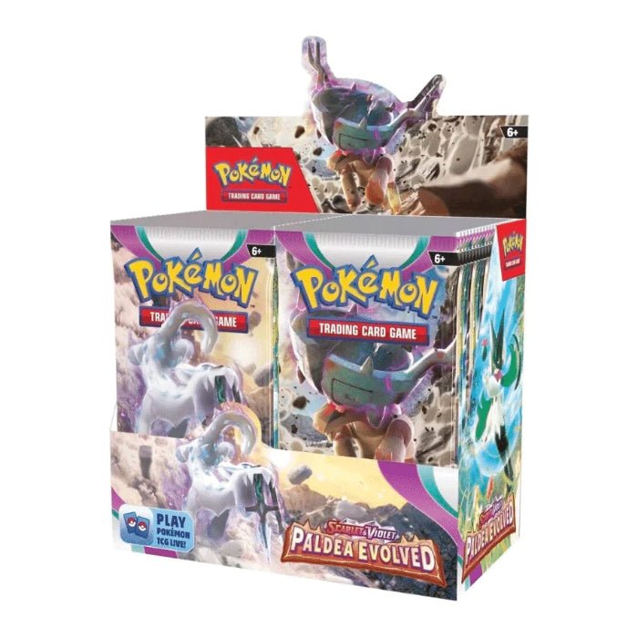 Pokémon Trading Card Game: Paldea Evolved Booster Box - GameOn.games