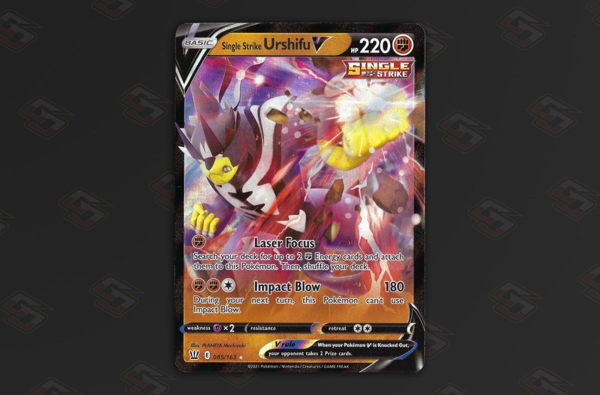 Single Strike Urshifu V 085/163 (Half Art/Half Body) Ultra Rare - GameOn.games