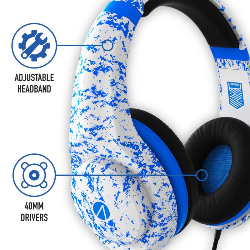 Stealth XP - Conqueror Headset - Arctic Blue - GameOn.games