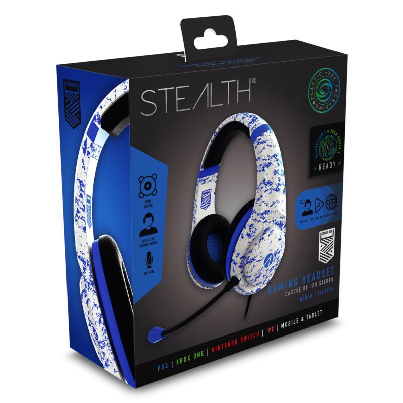 Stealth XP - Conqueror Headset - Arctic Blue - GameOn.games