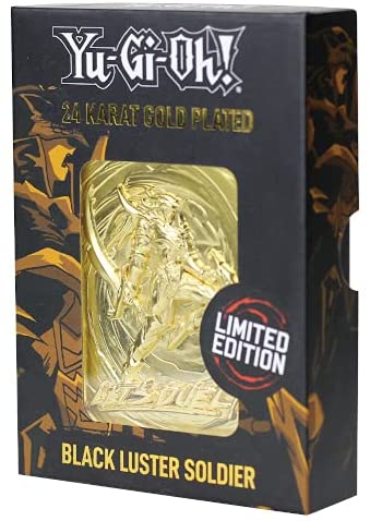 Yu-Gi-Oh! Black Luster Soldier - 24k Gold Plated - GameOn.games