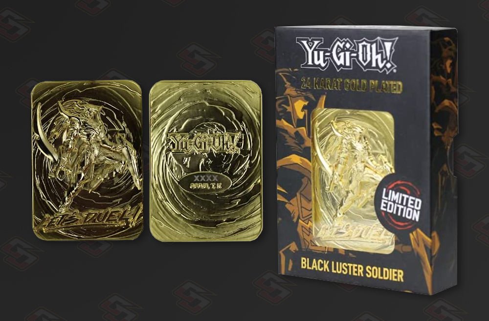 Yu-Gi-Oh! Black Luster Soldier - 24k Gold Plated - GameOn.games